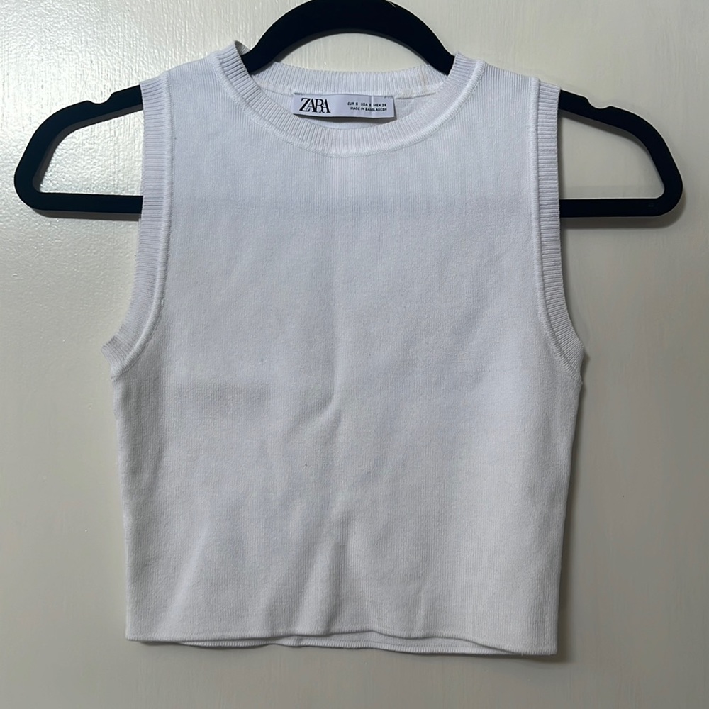 Cropped tank top